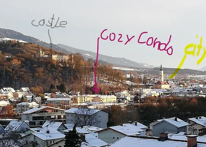 Cozy Condo Close To Town, Castle, Lake And Hiking